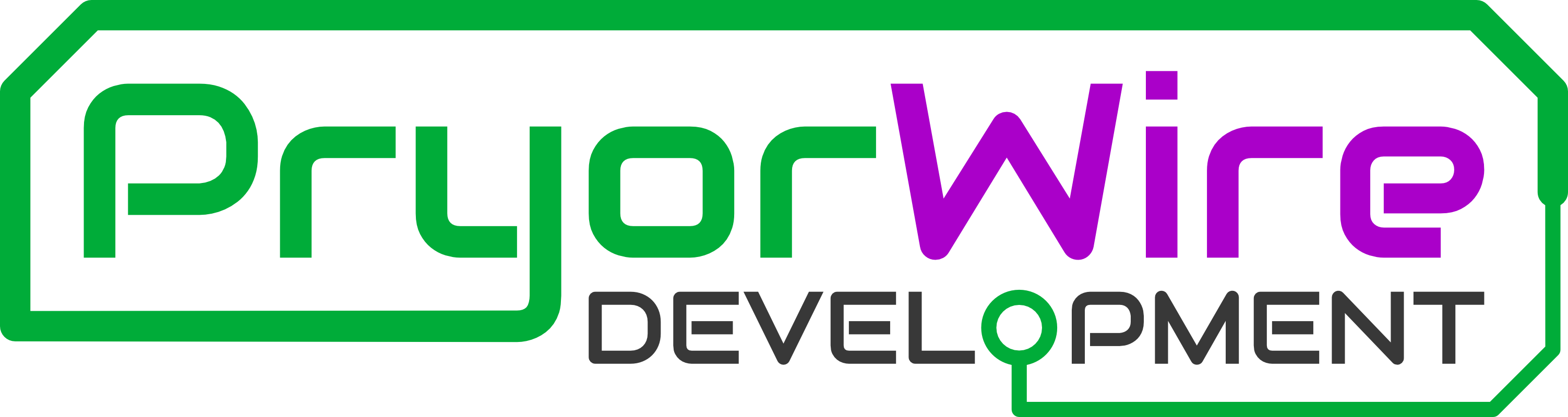 PryorWire Development Logo